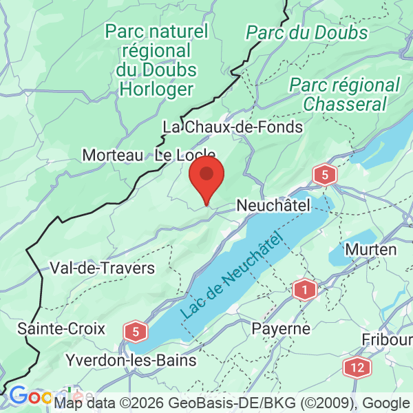 Carte de l'activité