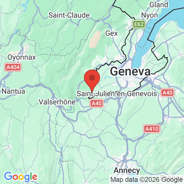 Carte de l'activité