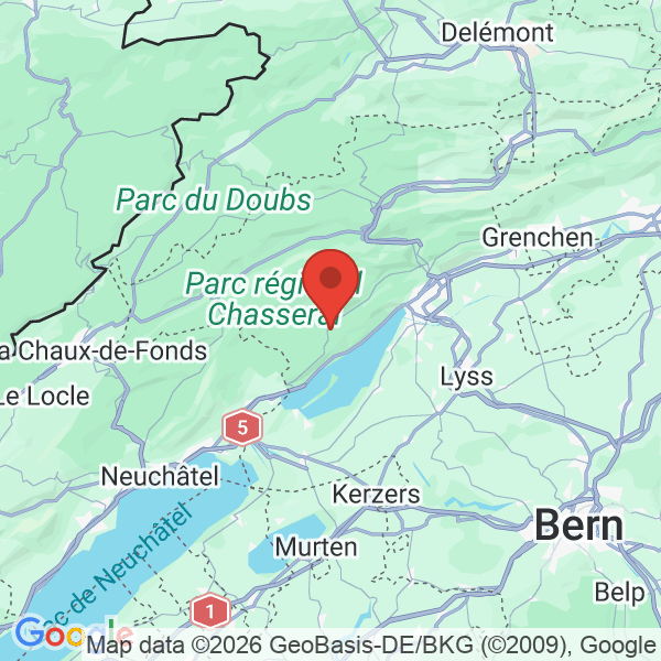 Carte de l'activité