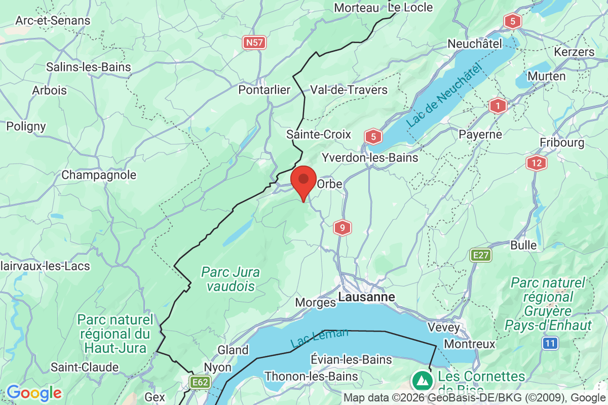 Carte de l'activité