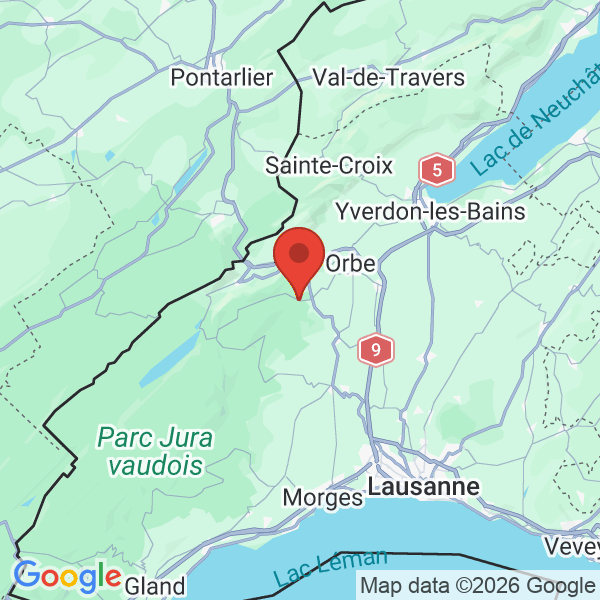 Carte de l'activité