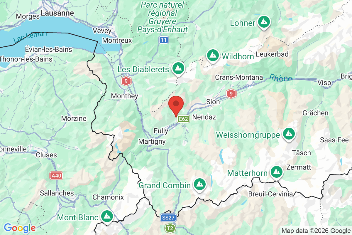 Carte de l'activité