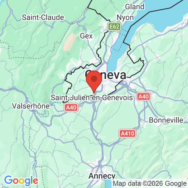 Carte de l'activité