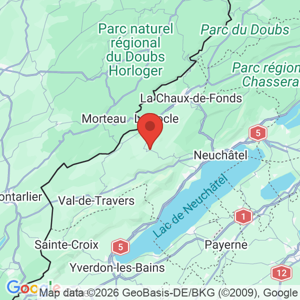Carte de l'activité