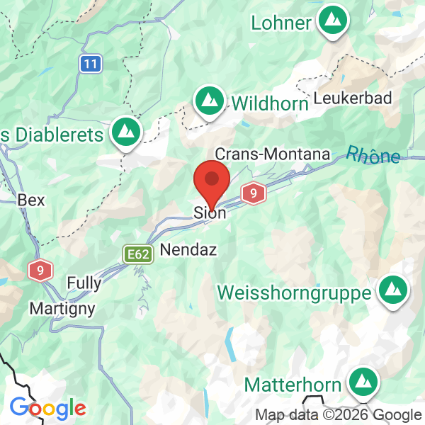 Carte de l'activité