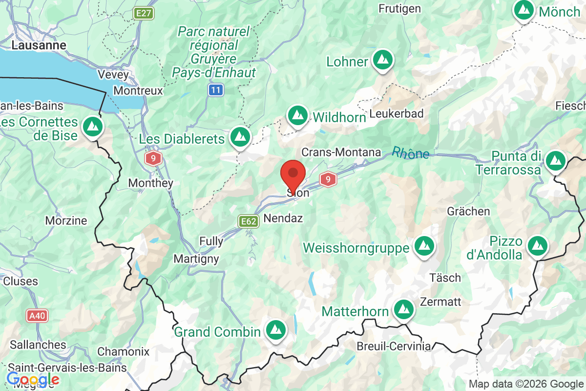 Carte de l'activité