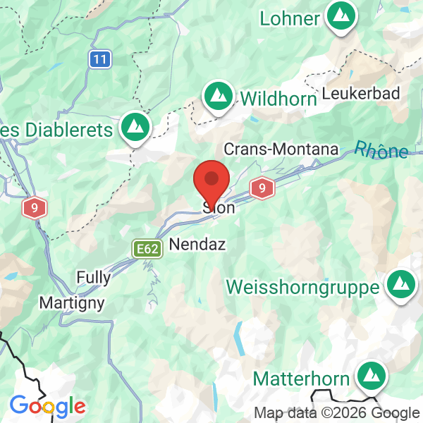 Carte de l'activité