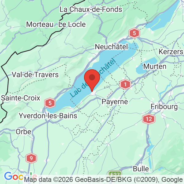 Carte de l'activité