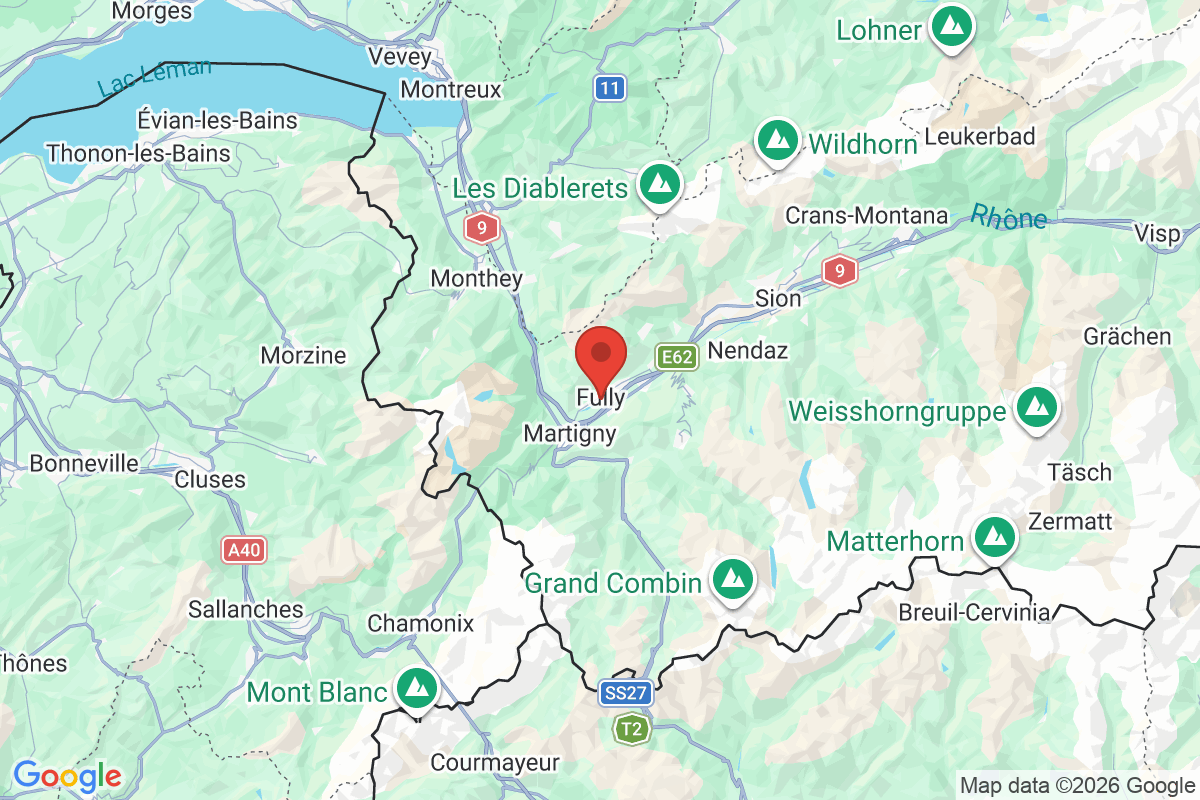 Carte de l'activité