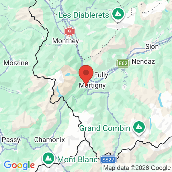 Carte de l'activité