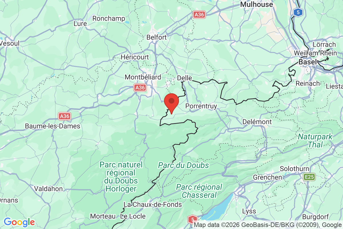 Carte de l'activité
