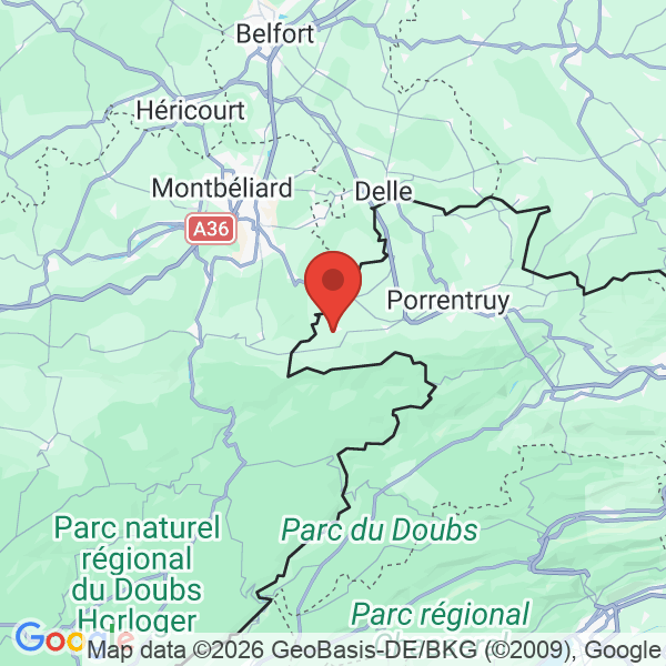 Carte de l'activité