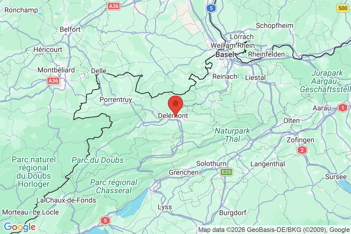 Carte de l'activité