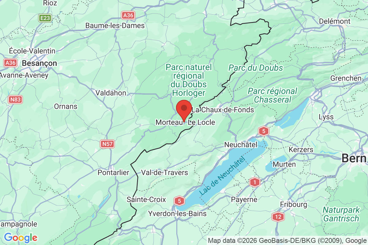 Carte de l'activité