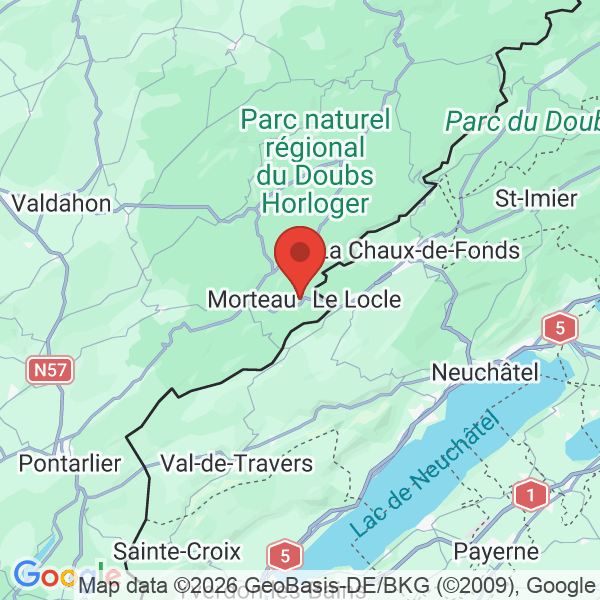 Carte de l'activité