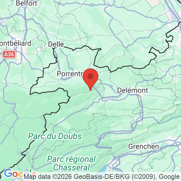 Carte de l'activité