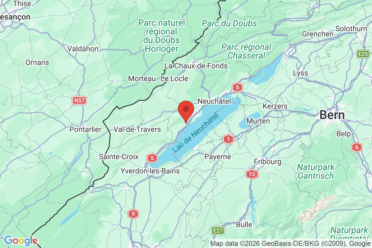 Carte de l'activité