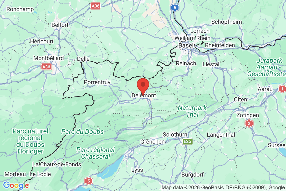 Carte de l'activité