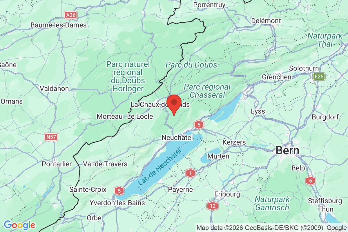 Carte de l'activité