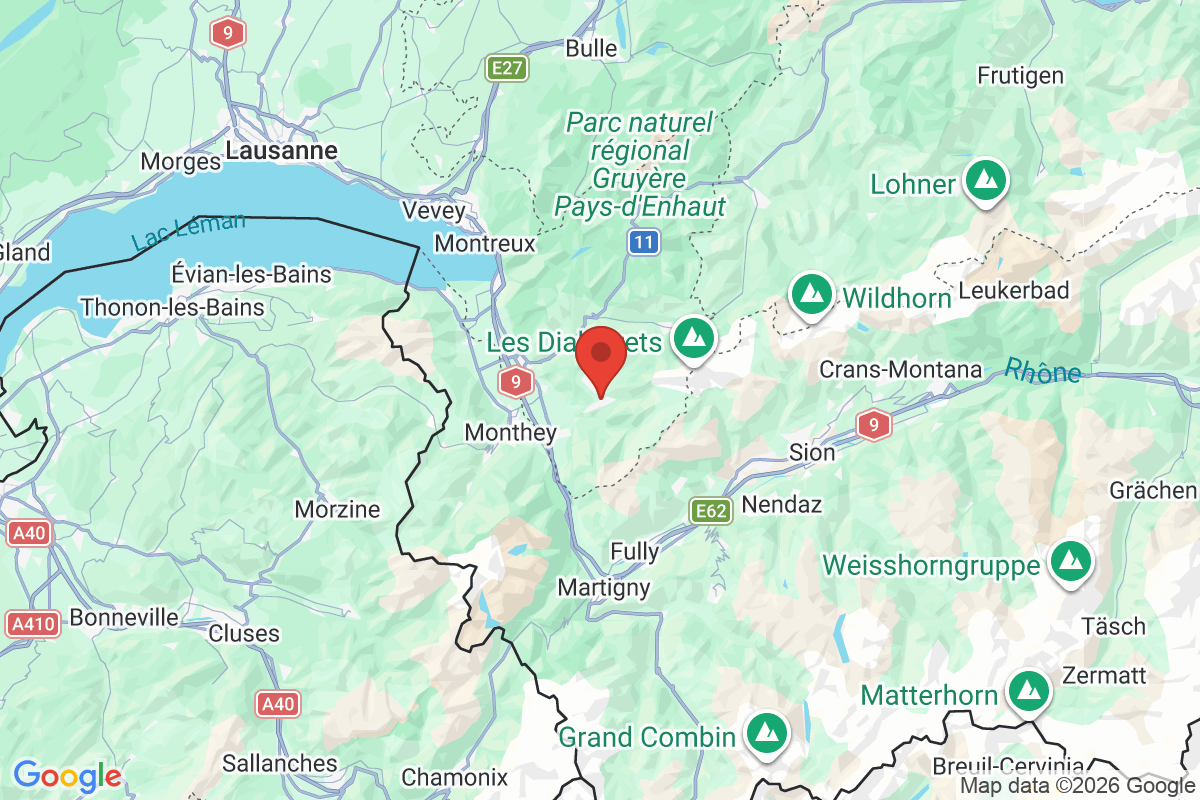 Carte de l'activité