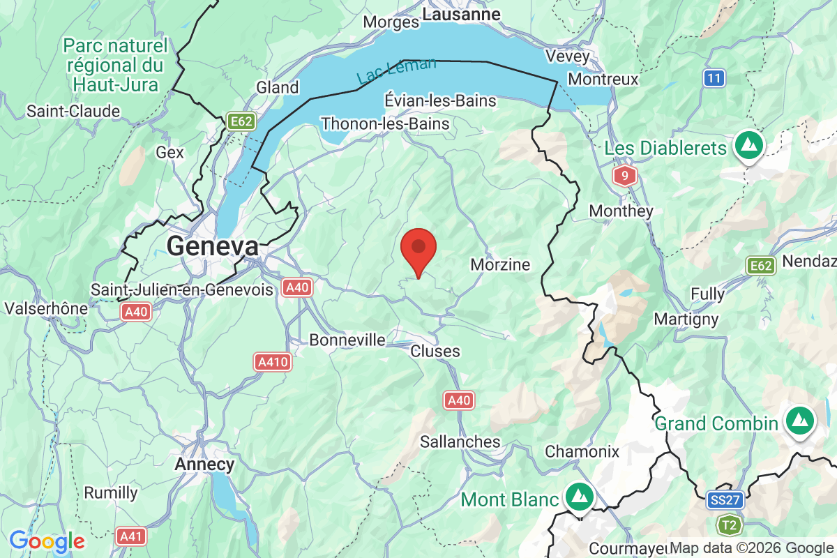 Carte de l'activité