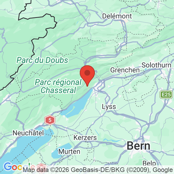 Carte de l'activité