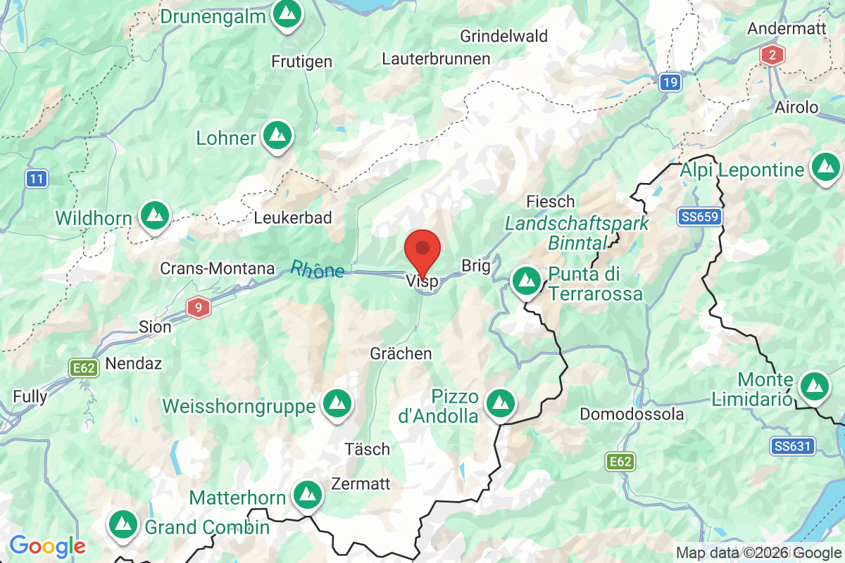 Carte de l'activité