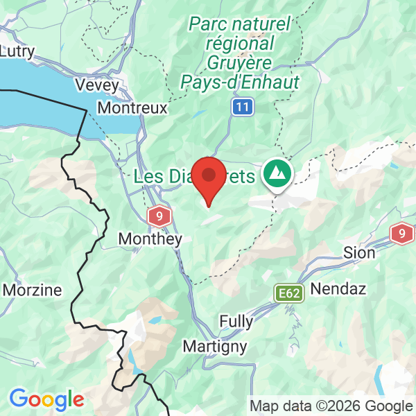 Carte de l'activité