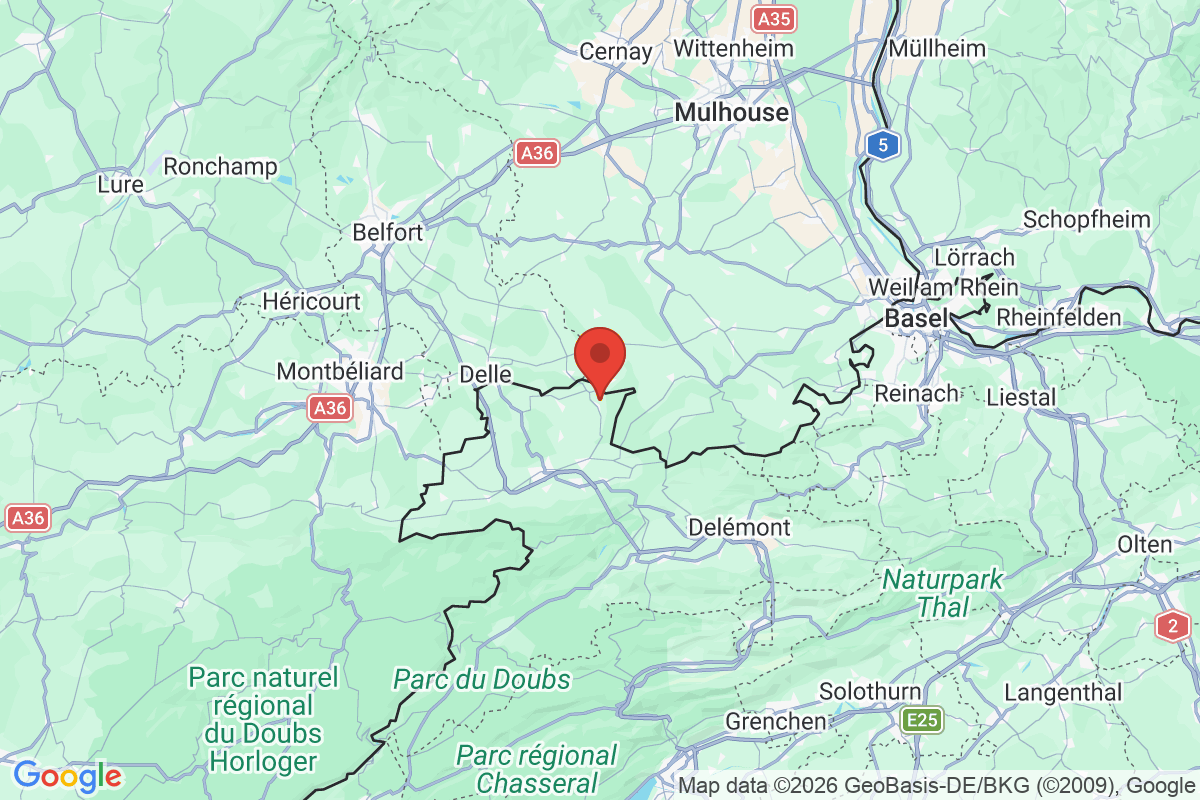 Carte de l'activité