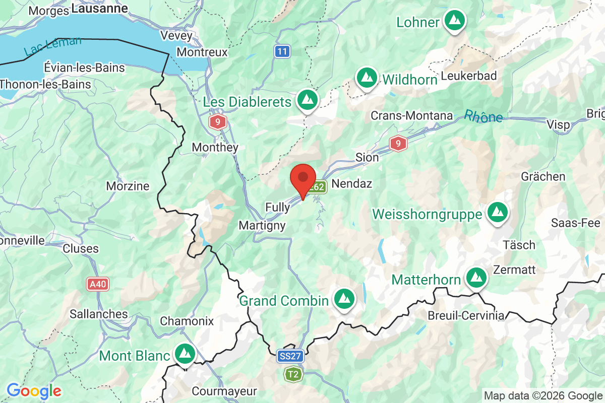 Carte de l'activité