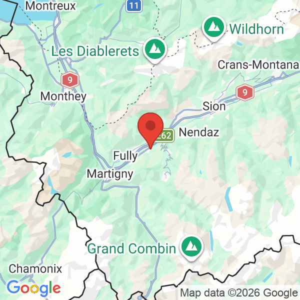 Carte de l'activité