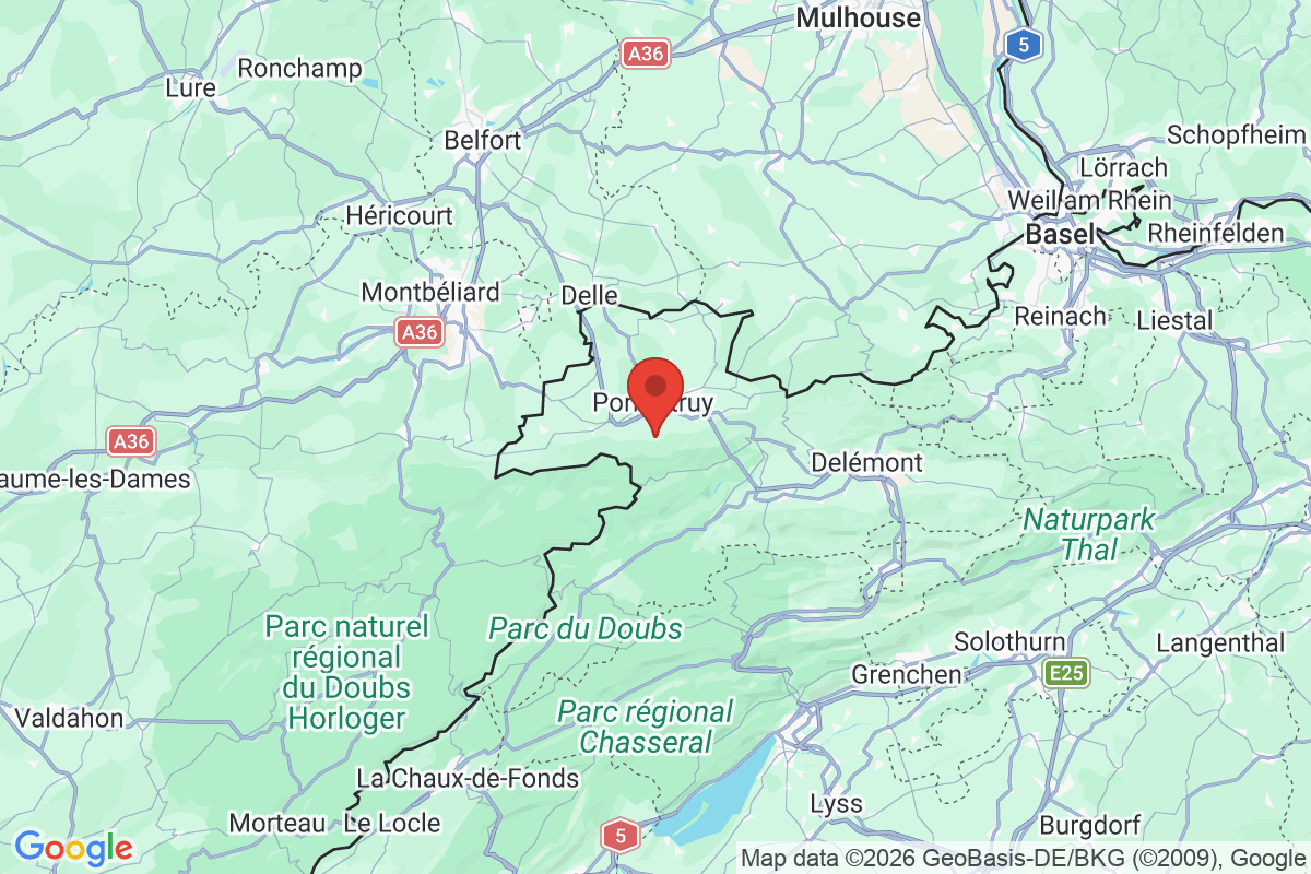 Carte de l'activité