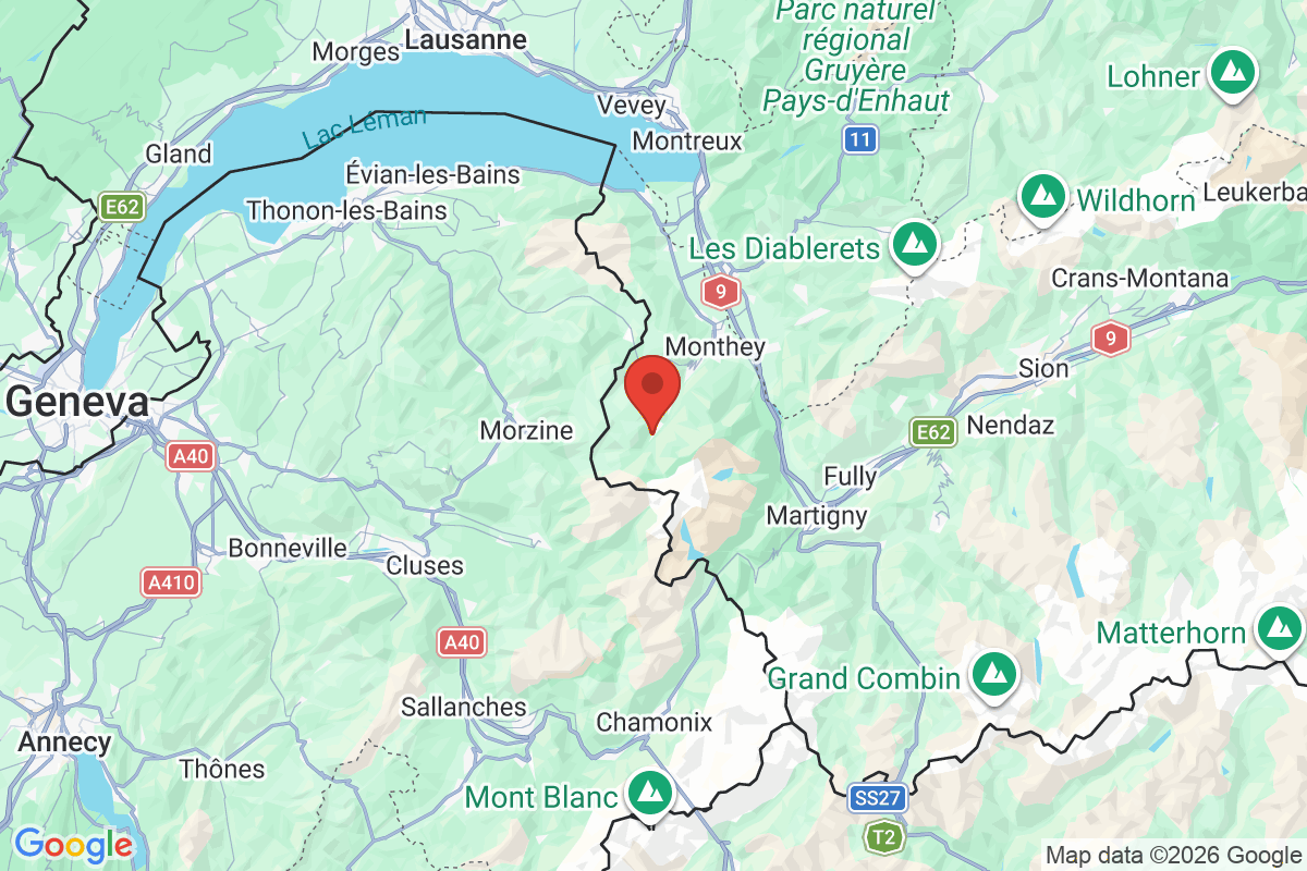 Carte de l'activité