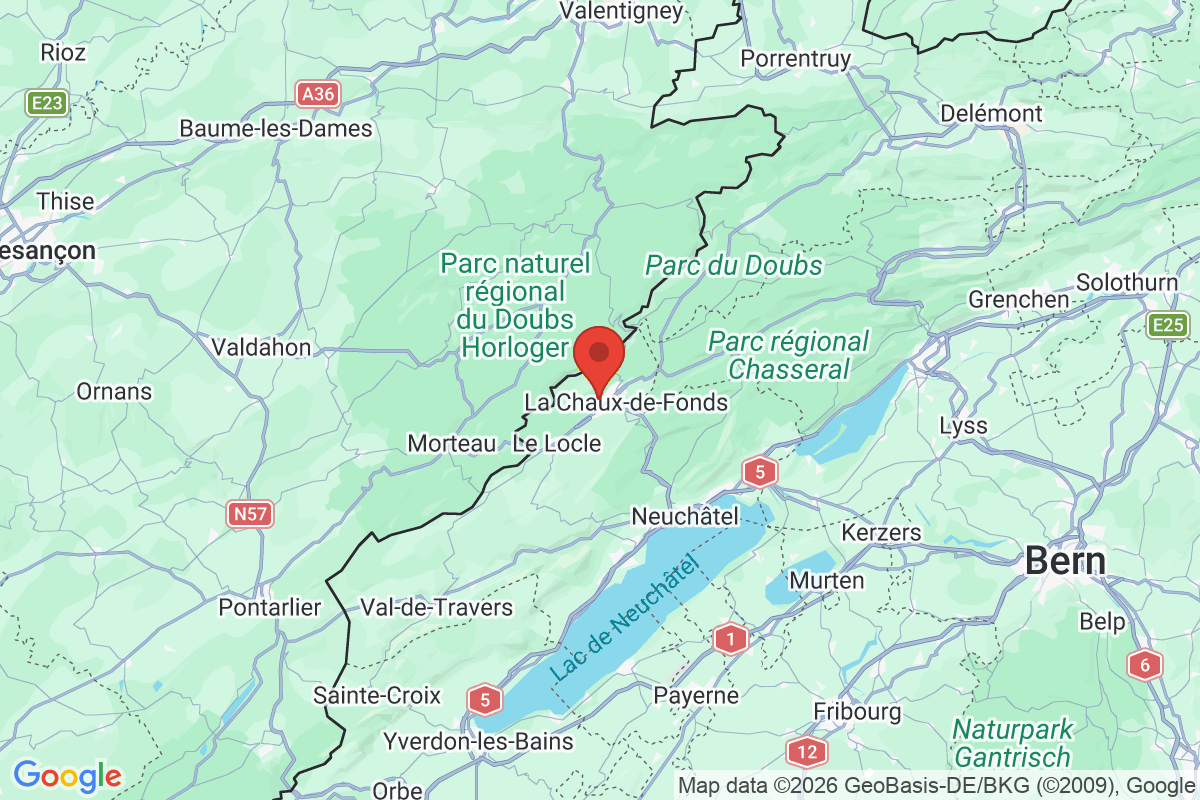 Carte de l'activité