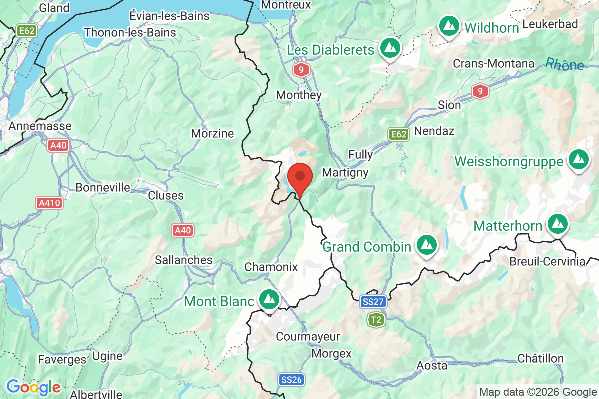 Carte de l'activité