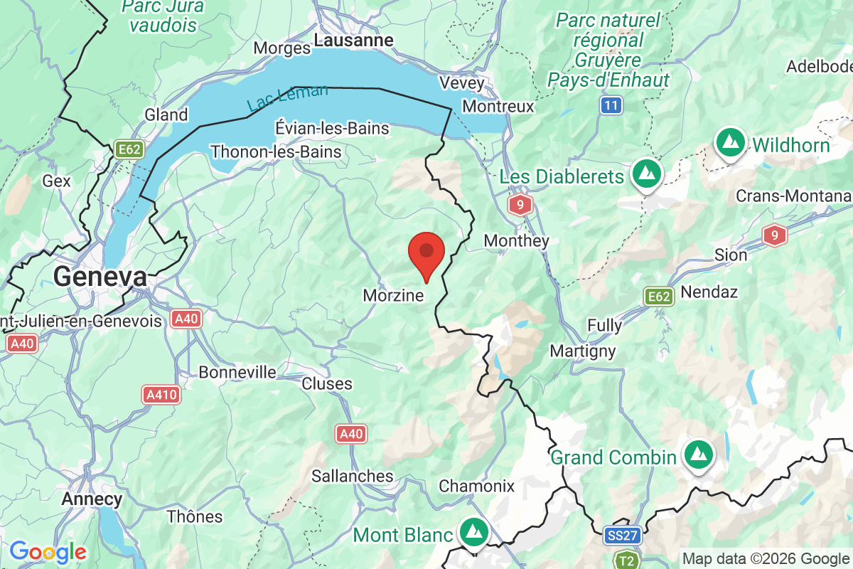 Carte de l'activité
