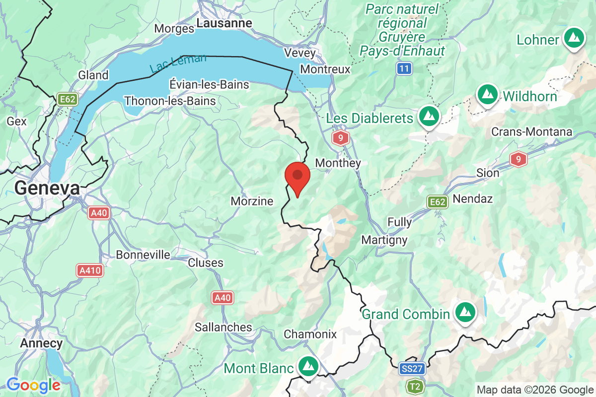 Carte de l'activité