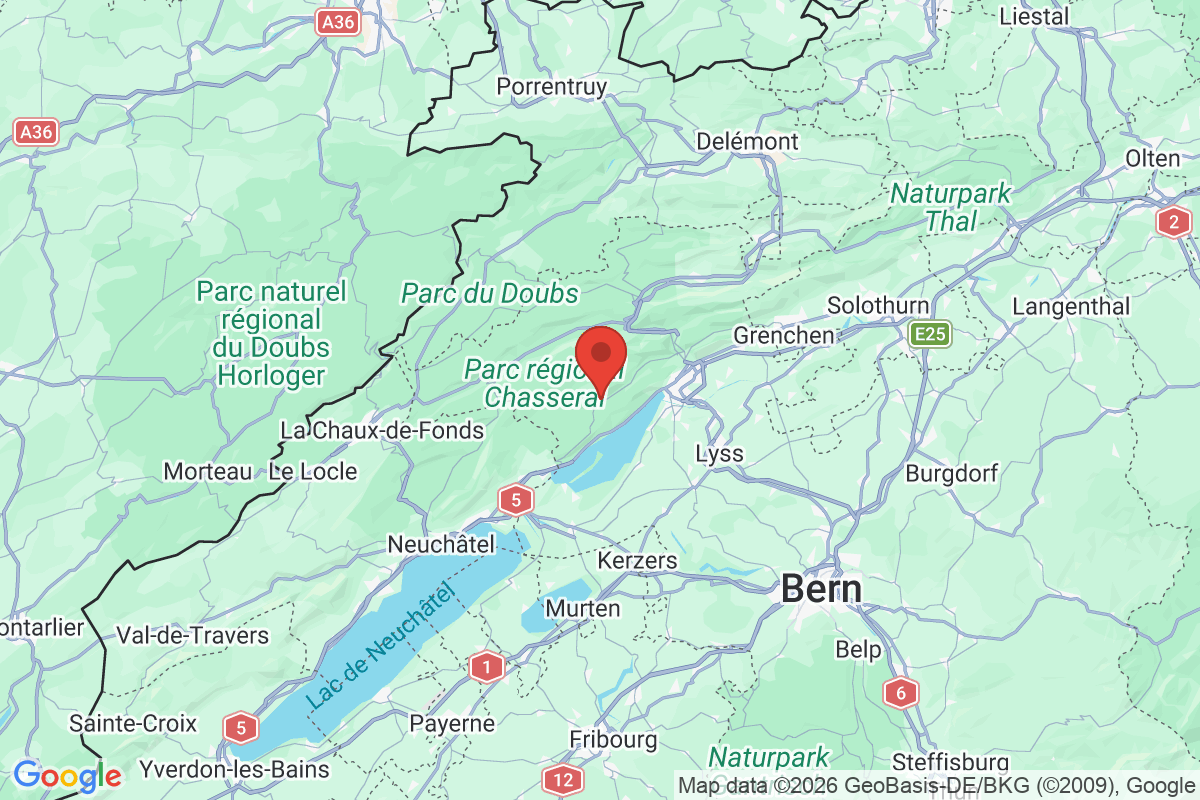 Carte de l'activité