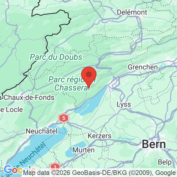 Carte de l'activité