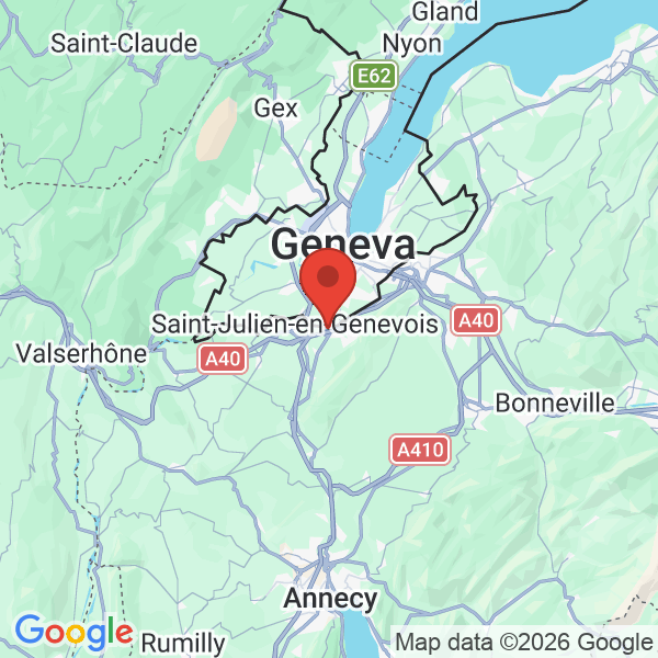 Carte de l'activité