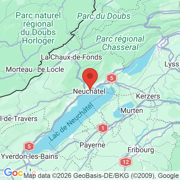 Carte de l'activité