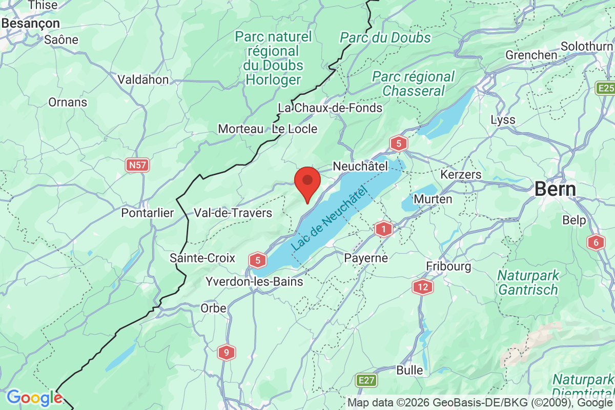 Carte de l'activité