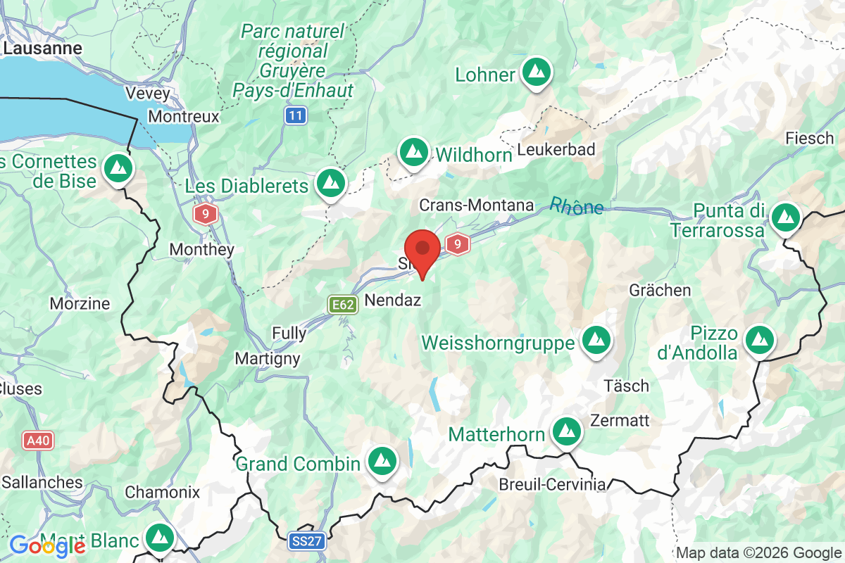 Carte de l'activité