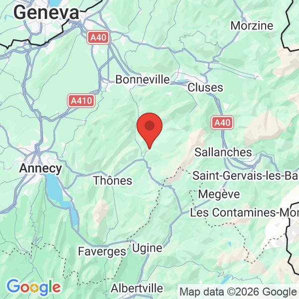Carte de l'activité