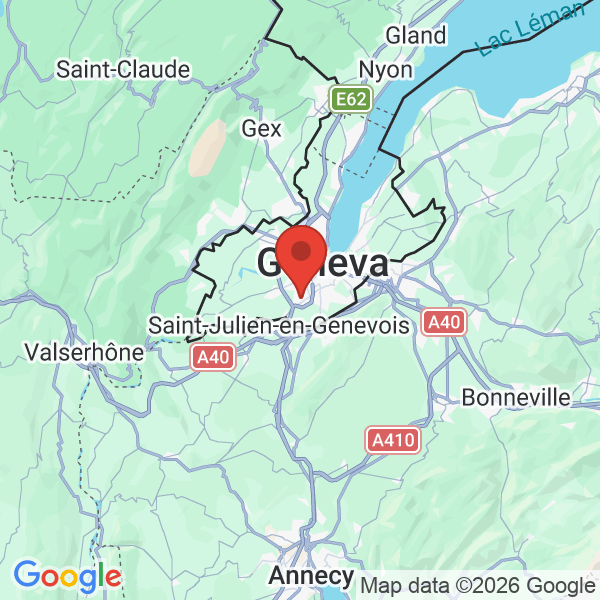 Carte de l'activité
