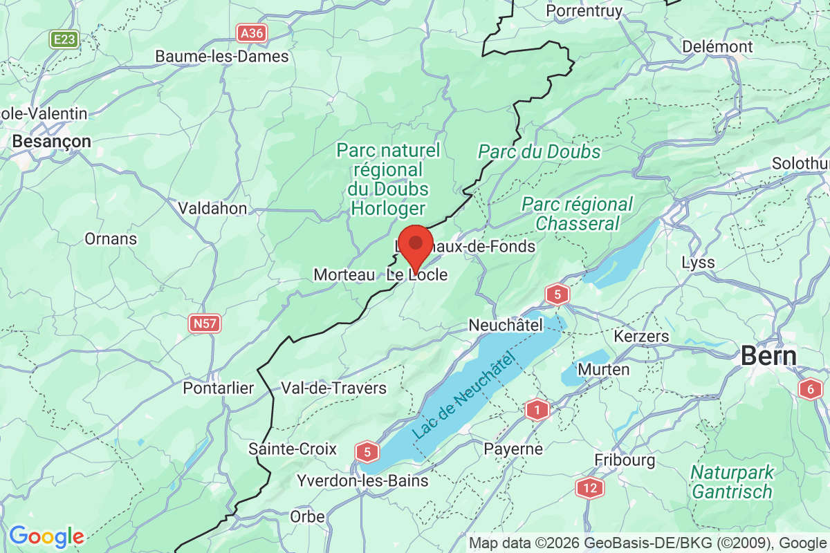 Carte de l'activité
