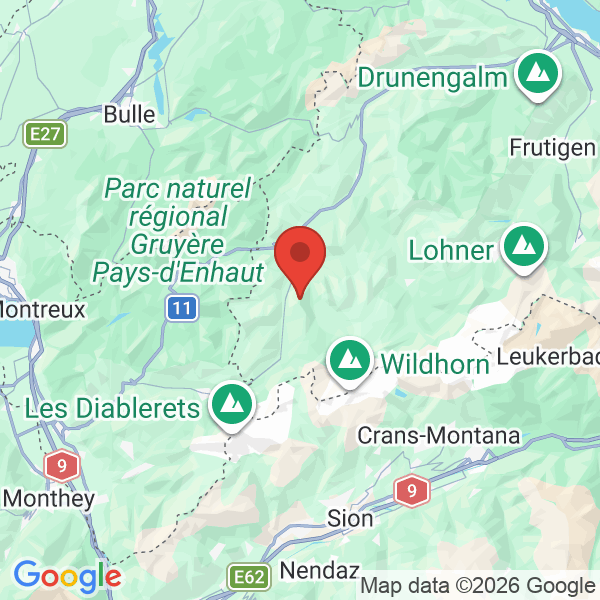 Carte de l'activité