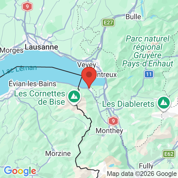 Carte de l'activité