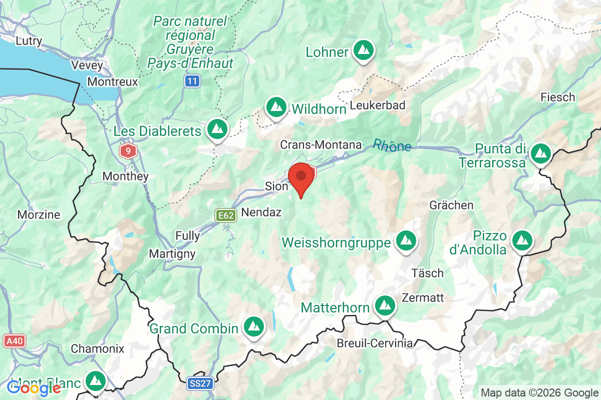 Carte de l'activité