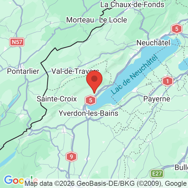 Carte de l'activité
